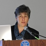 Anne-Marie Lambert, a recipient of a Belmont Historical Preservation Award in 2014