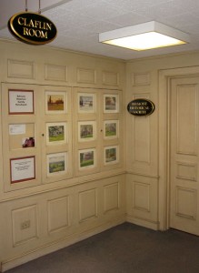 Entrance to the Claflin Room